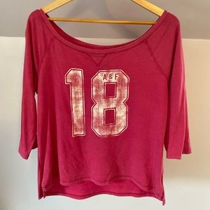 Abercrombie & Fitch Distressed Tee Shirt